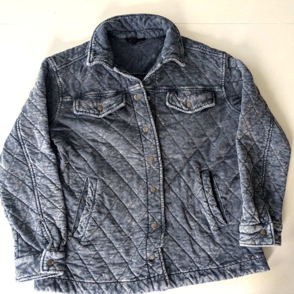 JANE+DELANCEY Quilted Shacket